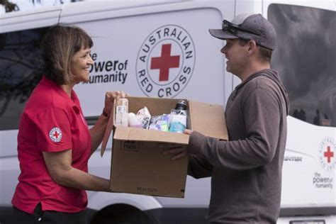 73p is spent helping people in crisis. . Red cross donations pick up